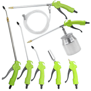 不锈钢杆可伸缩加长吹尘枪 高压气动除尘枪吹气枪清洁清洗喷气枪