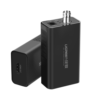 绿联SDI转HDMI转换器线摄像机接显示器/电视工程级3G/SD/HD-SDI转HDMI高清1080P/60Hz音视频100米传输