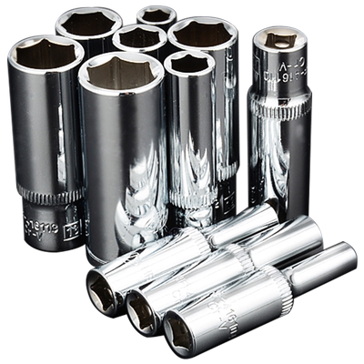 华丰巨箭6.3mm铬钒钢加长套筒