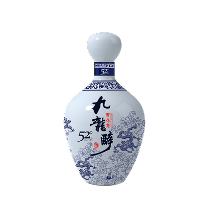 九龙醉52度青花高梁浓香型白酒