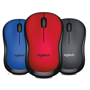 罗技M220静音无线鼠标M221无声台式笔记本电脑办公家用游戏