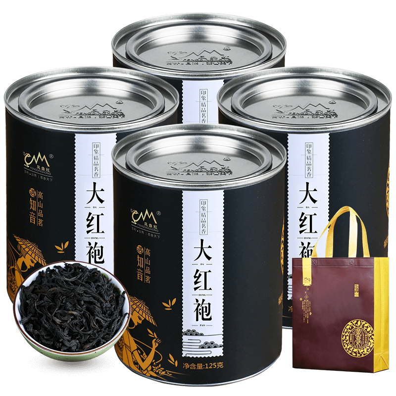 凤鼎红500g武夷山散装大红袍茶叶