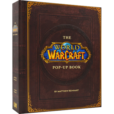 魔兽世界立体书 英文原版 The World of Warcraft Pop-Up Book 暴雪Blizzard官方出品 游戏周边 3