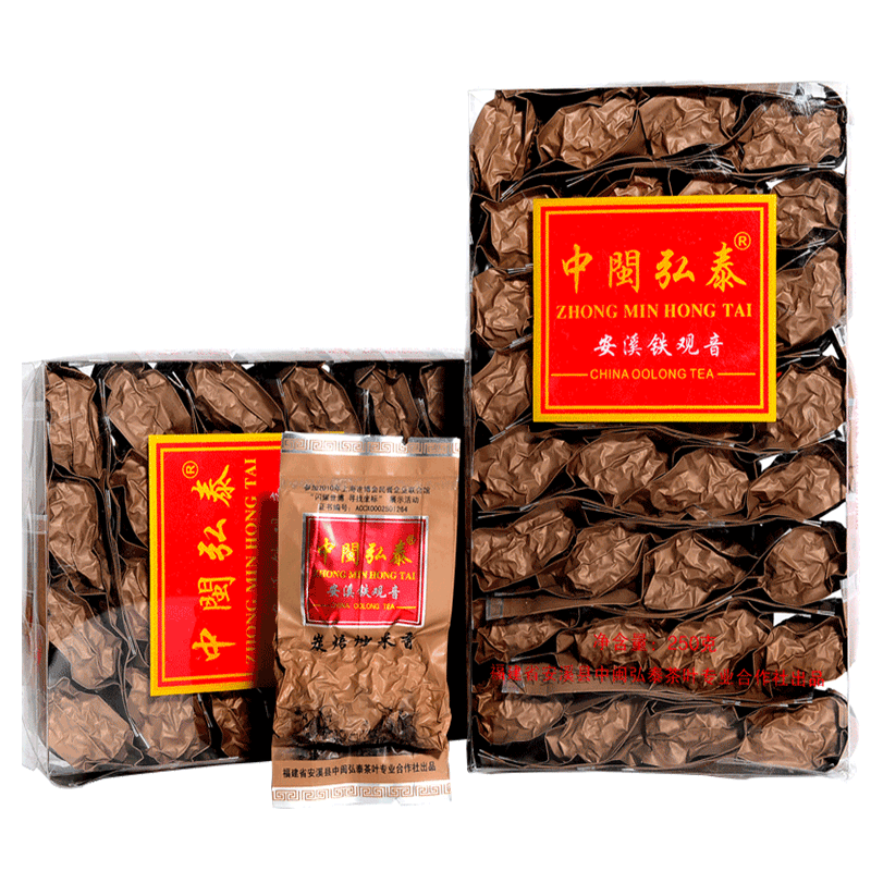 传统浓香手工炭焙炒米香铁观音