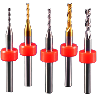 威特鱼尾型铝基板铣刀铜基板pcb切割双刃铣刀雕刻机刀具铝用铣刀