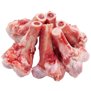 新鲜羊棒骨羊腿骨棒羊骨头羊汤骨磨牙内蒙古锡盟筒子骨髓棒4斤