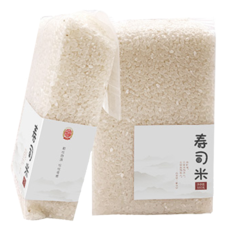 寿司米专用米海苔紫菜包饭食材材料软糯香粘小町米小袋包装