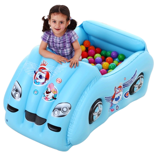 诺澳 充气游乐汽车 宝宝海洋球池 充气游戏屋 室内充气玩具