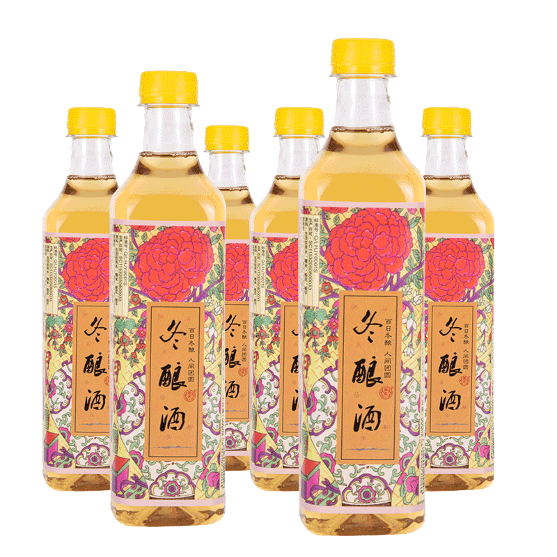 老東吳酒廠 桂花冬釀酒500mL*6瓶蘇州特產(chǎn)冬至飲品過(guò)節(jié)傳統(tǒng)名釀