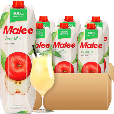 泰国进口Malee玛丽苹果汁