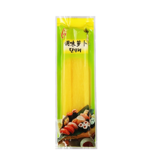 寿司黄萝卜条200g做寿司酸大根材料食材全套海苔紫菜包饭专用配料