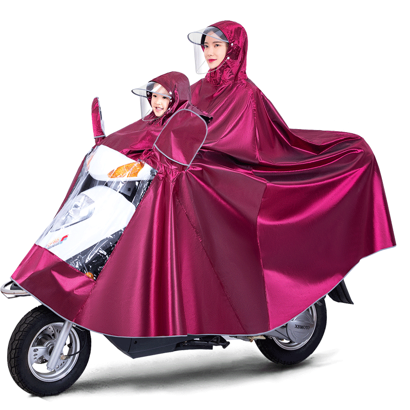 【亲子款专用雨衣】电动车加大款