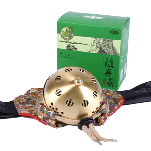 艾灸盒随身灸家用铜盒熏蒸仪器无烟温灸罐膝盖腹部中医院专用同款