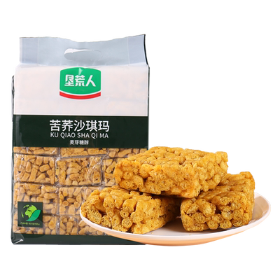 甄悠闲老式苦荞沙琪玛软糯糕点