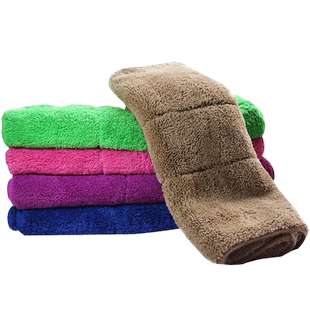 汉世刘家珊瑚绒地板擦地抹布吸水清洁布加厚厨房洗碗擦窗擦桌抹布