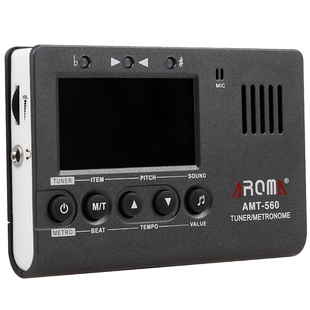 民谣吉他节拍器调音器三合一电子校音器小提琴贝斯尤克里里通用