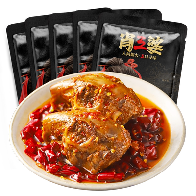 肖三婆麻辣兔头200g/袋