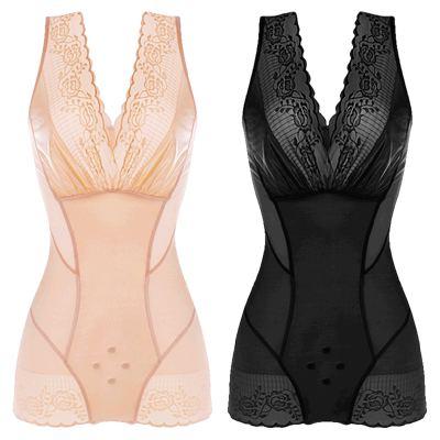 2条装连体薄款塑身塑形收腹束腰