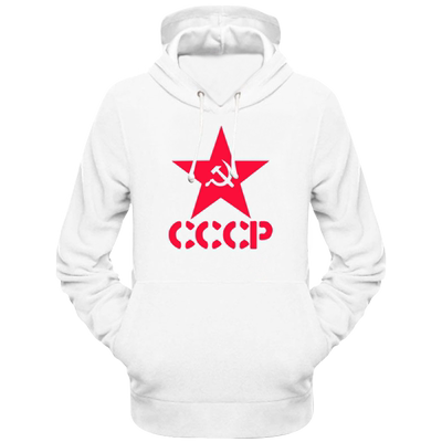 前苏联国旗连帽衫套头卫衣