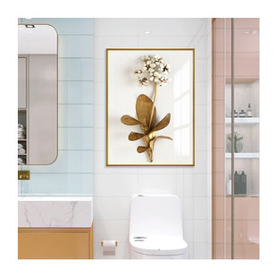 墙贴自粘装饰画卫生间浴室背景墙装饰贴纸防水防潮贴画自贴壁画