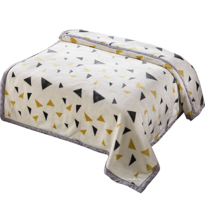 加厚拉舍尔毛毯恒源祥冬季