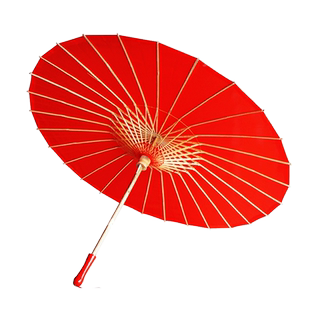 甲路红色油纸伞古风防晒道具伞舞蹈演出伞结婚红伞旗袍走秀专用伞