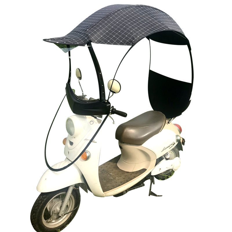 電動(dòng)電瓶車擋雨棚遮陽(yáng)傘踏板摩托車防曬防雨篷遮陽(yáng)擋風(fēng)罩啟揚(yáng)新款