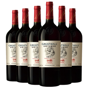 长城华夏九八赤霞珠干红6瓶