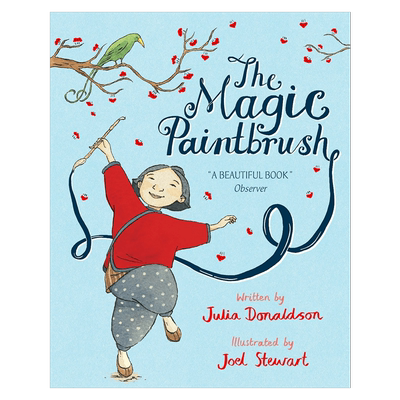 现货 英文原版 魔法毛笔 咕噜牛作者Julia Donaldson 改编神笔马良的故事 平装绘本 The Magic Paintbrush