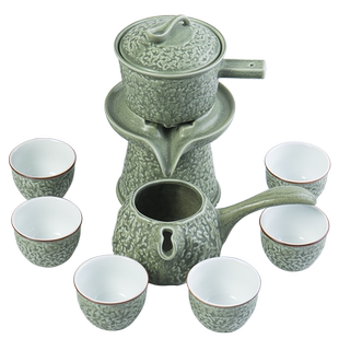 半自动茶具陶瓷清仓甩卖家用泡茶器茶叶罐公道杯六君子茶洗单杯