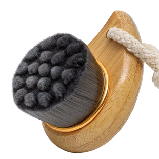 诺宝尼洗脸刷手动洁面刷洁面神器洗澡刷深层清洁去黑头竹炭软毛刷