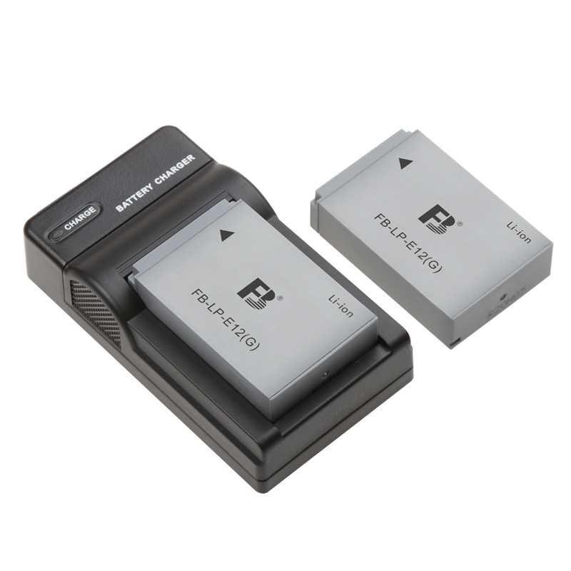 沣标LP-E12相机电池75适用佳能EOS M50 m50二代 M200 M100 100D SX70hs M2 M10单反KissX70 x7充电器套装配件