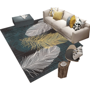 北欧地毯客厅沙发茶几垫现代简约卧室床边地垫满铺房间家用可定制
