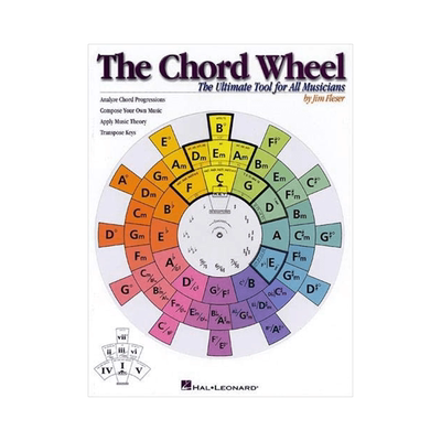 英文原版 和弦指南 The Chord Wheel: The Ultimate Tool for All Musicians