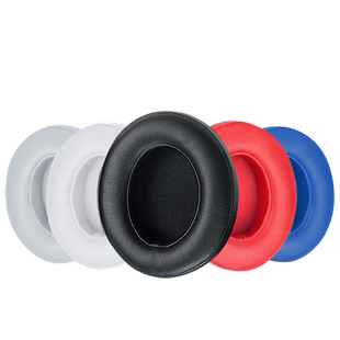 适用魔音beats耳机套studio3耳罩录音师2代魔声wireless头戴式小羊皮耳机罩更替换原装保护皮套海绵套配件