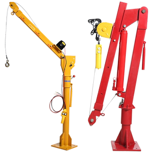 车载吊机 汽车吊机12v24v 车用吊运机电动 绞盘 微型葫芦车用吊机