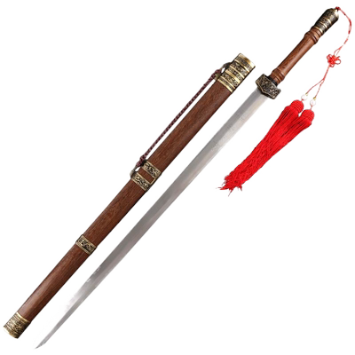 龙泉古羽秦王剑战国宝剑