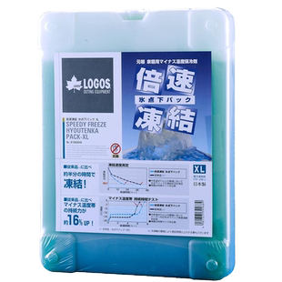 logos进口保温冰袋外卖冷藏反复使用便携食品保鲜蓝冰冰晶盒制冷