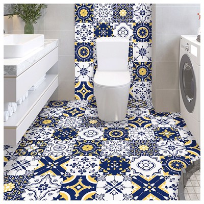 墙贴自粘地板贴墙纸防滑卫生间