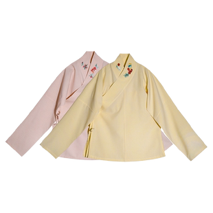 小物件单衣 清水溪汉初原创 汉服打底中衣基础百搭款上衣多色可选