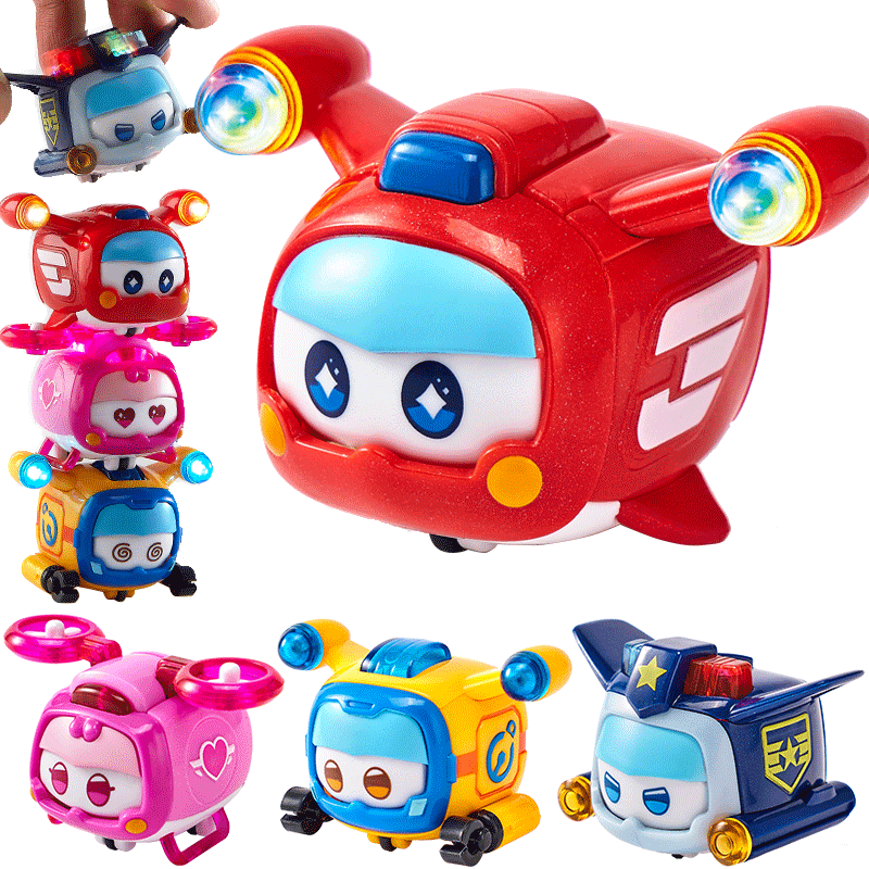 奥迪双钻超级飞侠玩具变形机器人