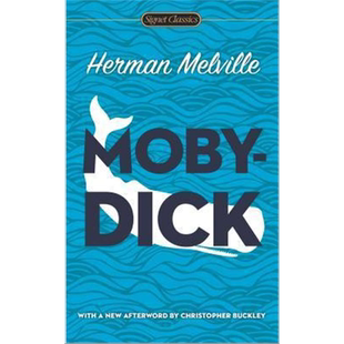 现货 白鲸 Moby-Dick (Signet Classics) 赫尔曼 麦尔维尔 进口英文原版书籍 世界经典名著小说 莫比迪克 Herman Melville外文书店