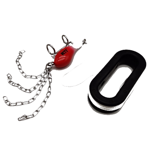 RTI路亚饵搜救器假饵打捞器硬饵救饵器挂底回收器抛投练习器15米