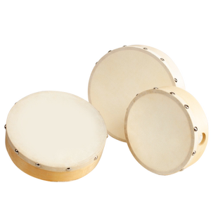 手拍鼓奥尔夫打击乐器手鼓儿童新疆舞蹈考级羊皮铃鼓幼儿园老师用