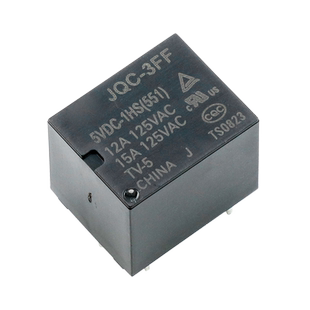 宏图伟业 HF3FF/JQC-3FF-005 1ZS HS 继电器5V 9V 12V 24V 4脚5脚