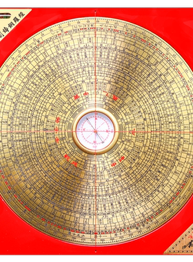 专业随身携带实用寻龙诀八卦盘
