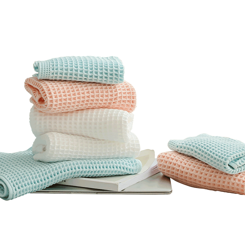 uchino内野奶油华夫格方巾