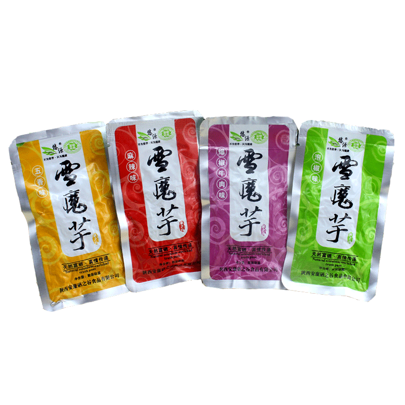 悠源魔芋零食陕西安康低卡特产