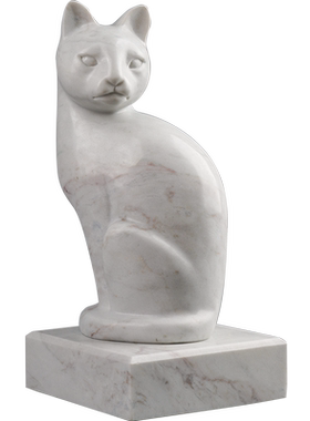招财猫北欧风格样板房雕刻艺术品
