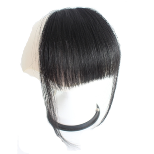 齐刘海假发片真发隐形自然逼真网红空气刘海漫画刘海假发女假刘海